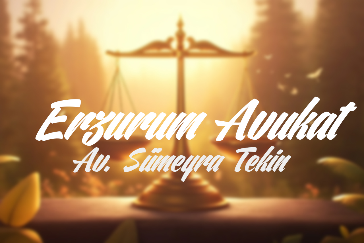 Erzurum Avukat, Av. Sümeyra Tekin 